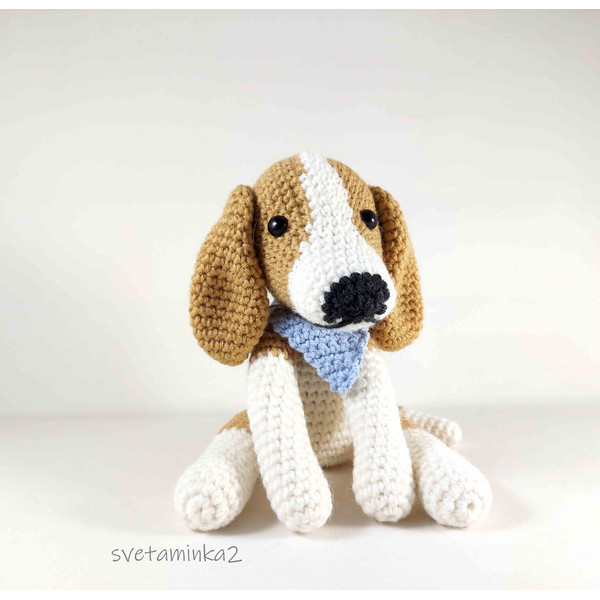 crochet-beagle-dog