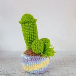 Amigurumi Cactus penis crochet pattern. Funny crochet penis pattern