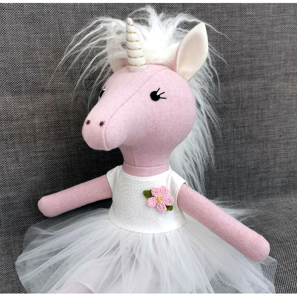 Unicorn-plush-doll