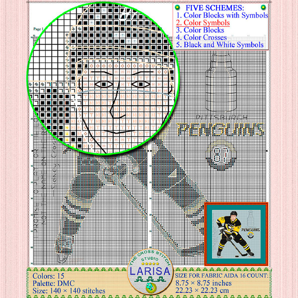 Sidney Crosby pattern