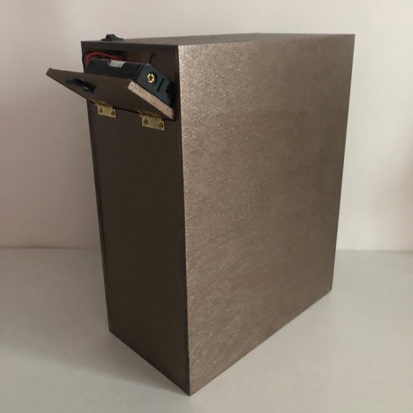 Book nook bookshelf insert Old library diorama Booknook fini | Inspire ...