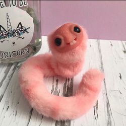 Worm ART Doll fantasy creature miniature toy worm Collectible doll caterpillar poseable art