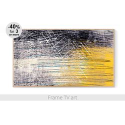 Samsung Frame TV art ABSTRACT Painting, Art for Frame Tv, Painting Modern TV Art, Digital Download for Tv  | 475