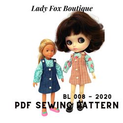Blythe Kruselings doll pattern