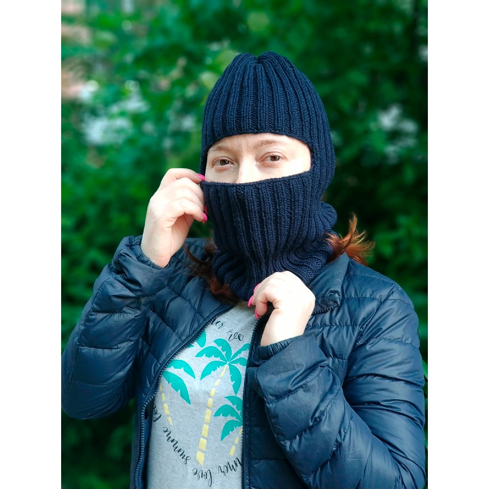 Balaclava unisex ski mask with 1 hole