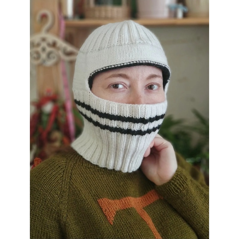 Knit women Balaclava ski mask Handknit balaclava Women balaclava Balaclava for women Winter hat Wool balaklava