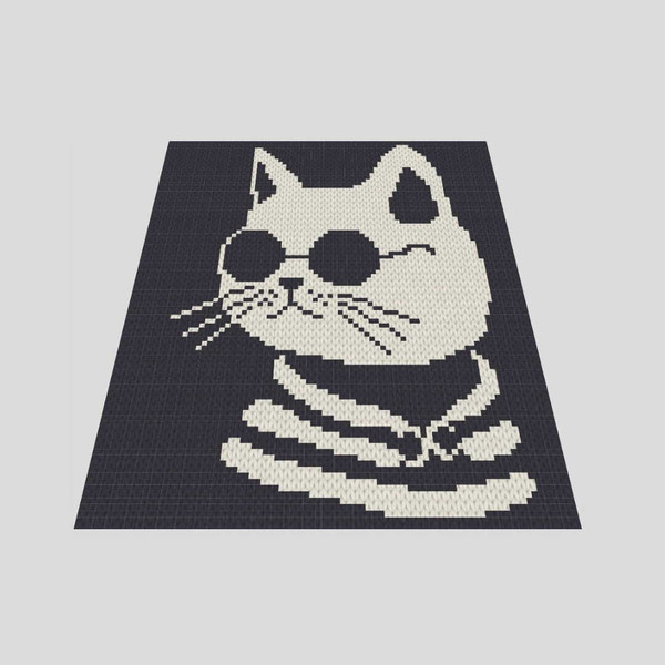 loop-yarn-finger-knitted-glamorous-cat-blanket-2