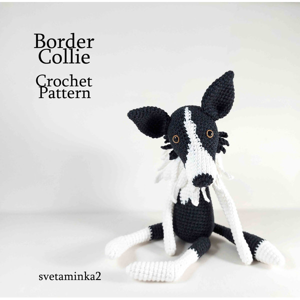 crochet-border-collie-pattern