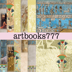 Egypt -3, digital paper, scrapbooking, sheets for book, journal
