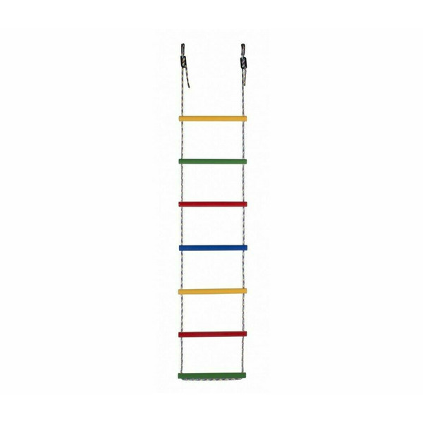 Rope Climbing Ladder For Children Kids Rainbow Swedish wall