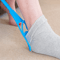 Ergonomic sock aid for seniors dressing