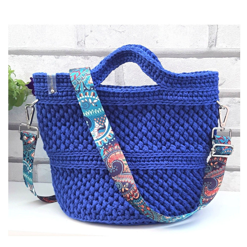 Dog cat tote bag Custom beach tote bag Dark blue boho sustainable handle bag Farmers reusable grocery market shopper Weekender tote bag (2).jpg