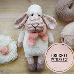 Crochet Sheep pattern PDF