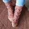 Brown-winter-womens-hand-knitted-socks-2