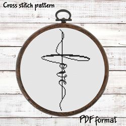 Love cross stitch pattern PDF, Bible cross stitch pattern, Religious cross stitch pattern Christian cross stitch picture