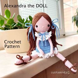 Crochet Doll Pattern Amigurumi Doll Pattern