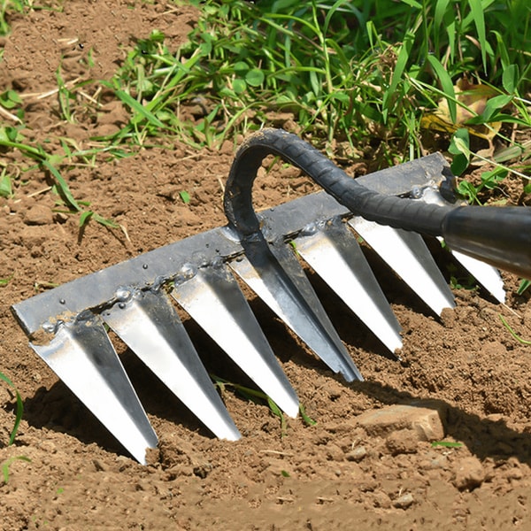 Stainless Steel Blade Weeding Rake Tool - Inspire Uplift