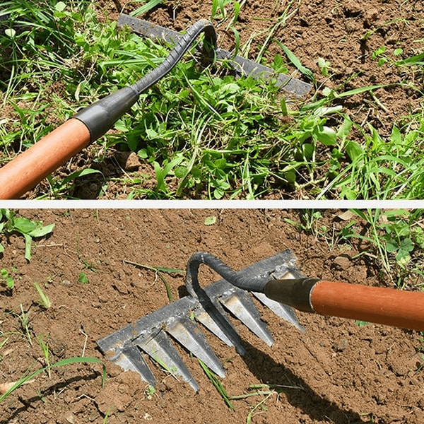 Stainless Steel Blade Weeding Rake Tool - Inspire Uplift