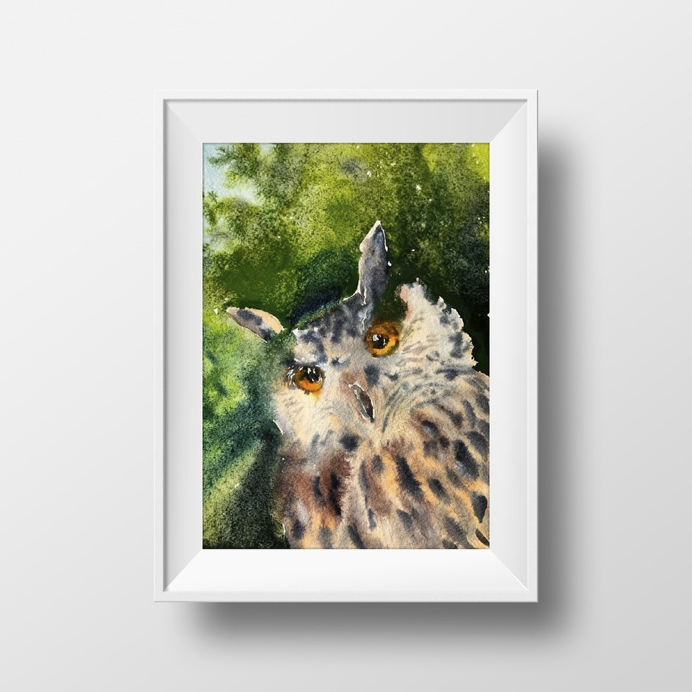 poster wall wisdom owl bird print 3.jpg