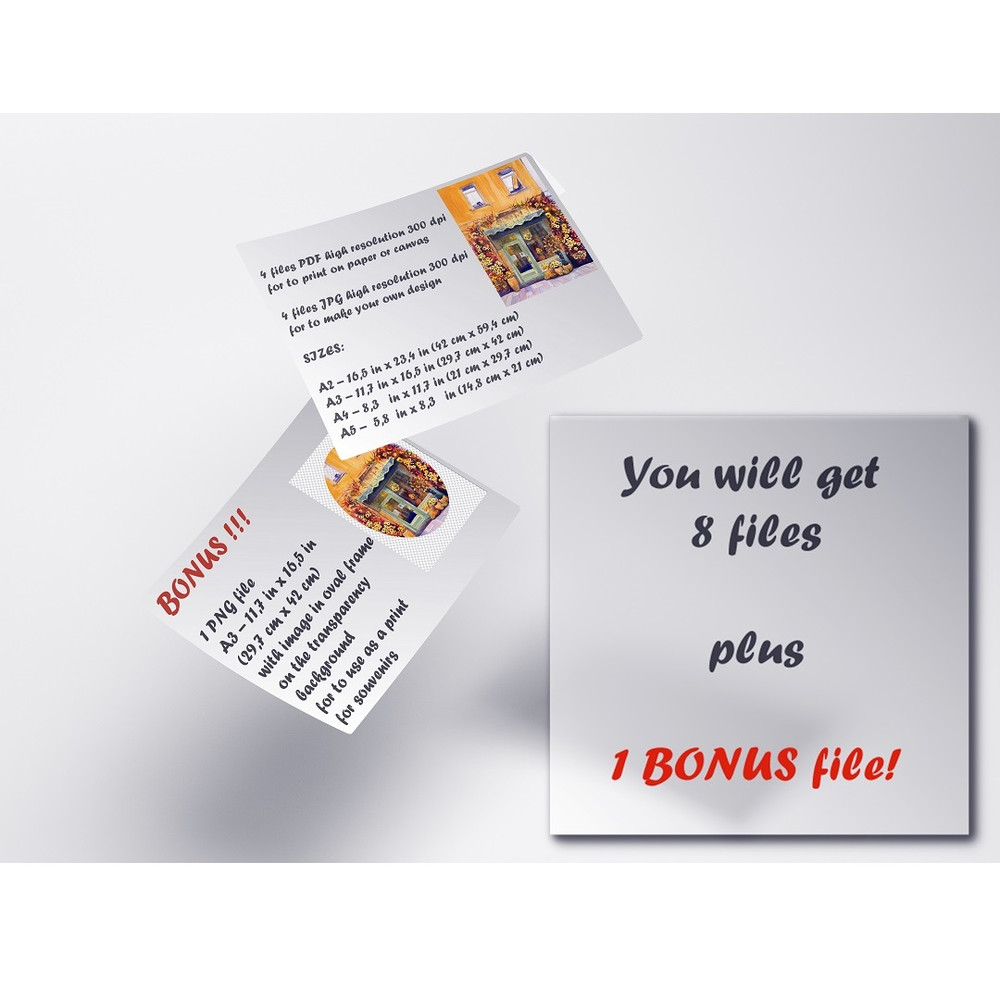 poster wall bright autumn halloween festive bright street showcase print 2.jpg