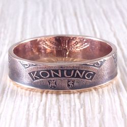 Coin Ring (Sweden) Viking King
