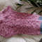 Pink-short-wool-socks-handmade-3