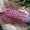 Pink-short-wool-socks-handmade-4