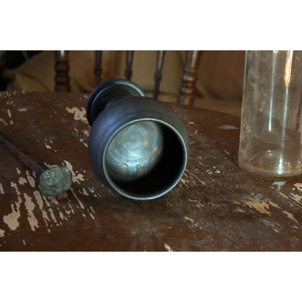 stoneware goblet