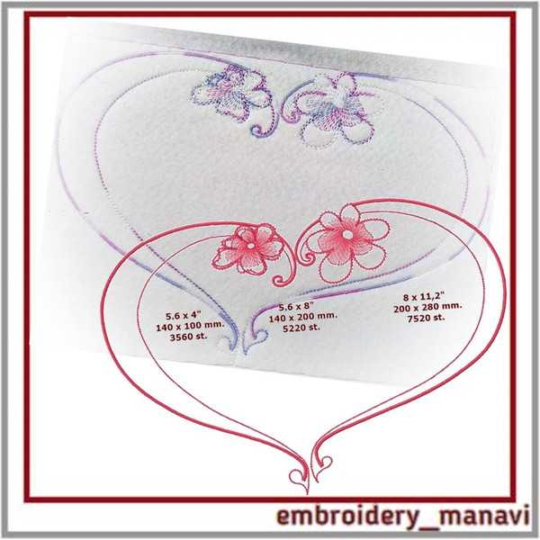 Heart-with-flowers-Easy-design-Machine-embroidery-design
