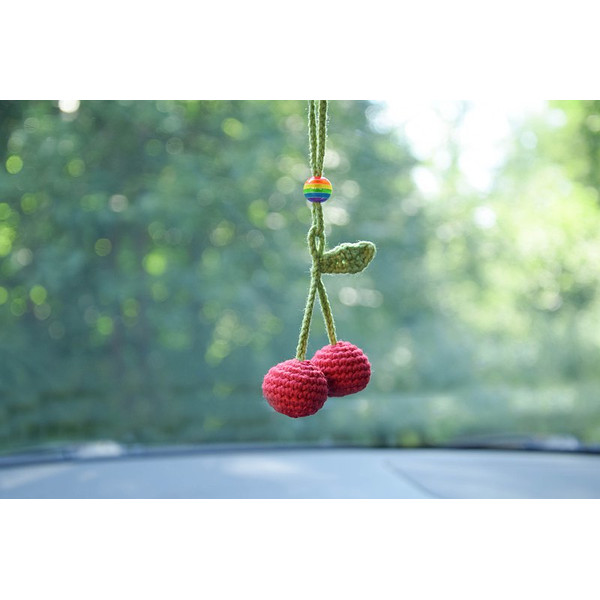 cherry-car-charm