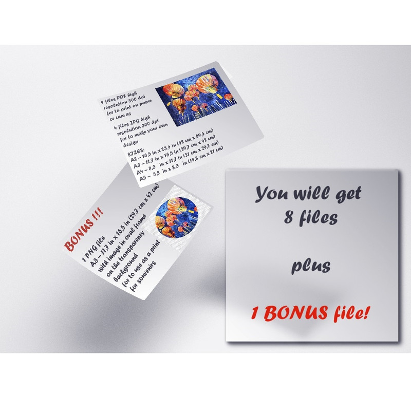 art poster wall chinese festive new year lanterns print 2.jpg