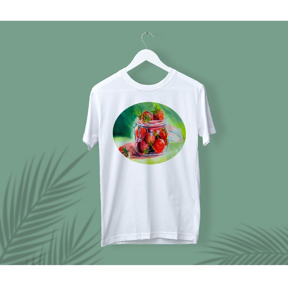 art poster wall summer decor strawberry berry world print 4.jpg