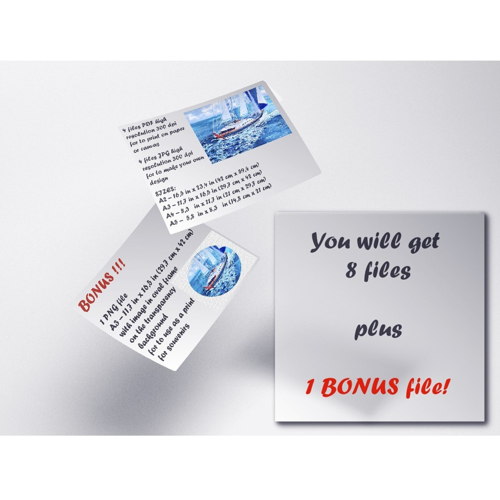 art poster wall decor watercolor yacht sea print 2.jpg