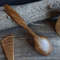 Handmade wooden eating spoon from natural walnut wood - 2