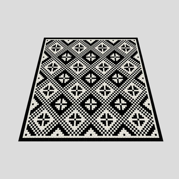 loop-yarn-mosaic-diamonds-blanket-2