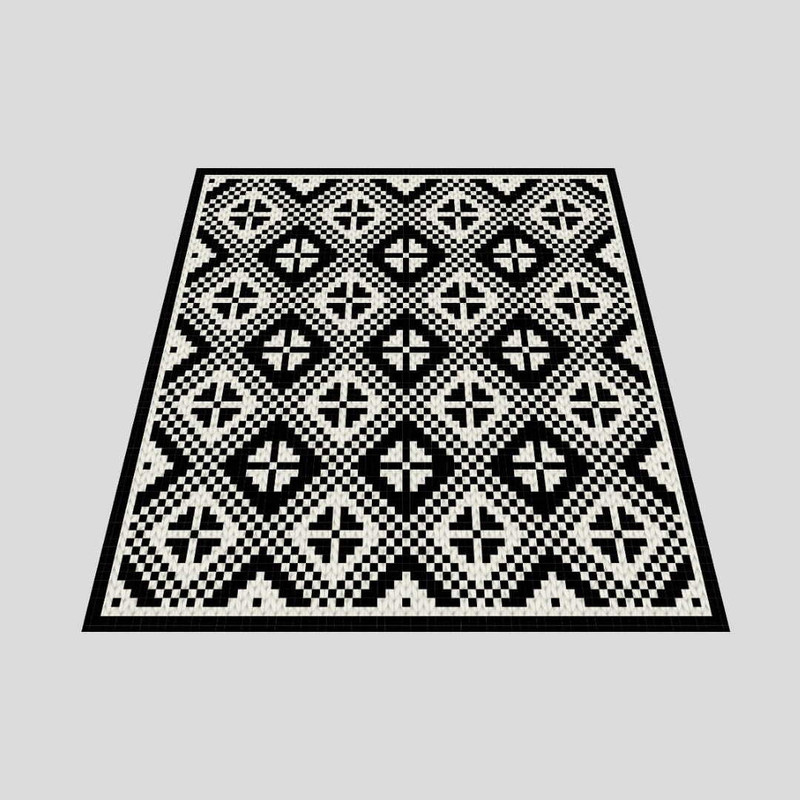 loop-yarn-mosaic-diamonds-blanket-2