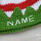 First Christmas baby elf costumesuit Personalized crochet outfit Boygirl hat Newborninfant gender neutral shoes Knit photo prop set Xmas (1).jpg
