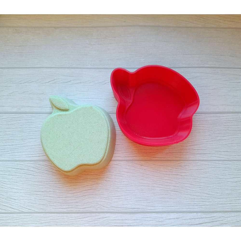 Apple Bath Bomb Mold 3D model