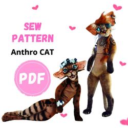 Anthro CAT PDF Sew Pattern