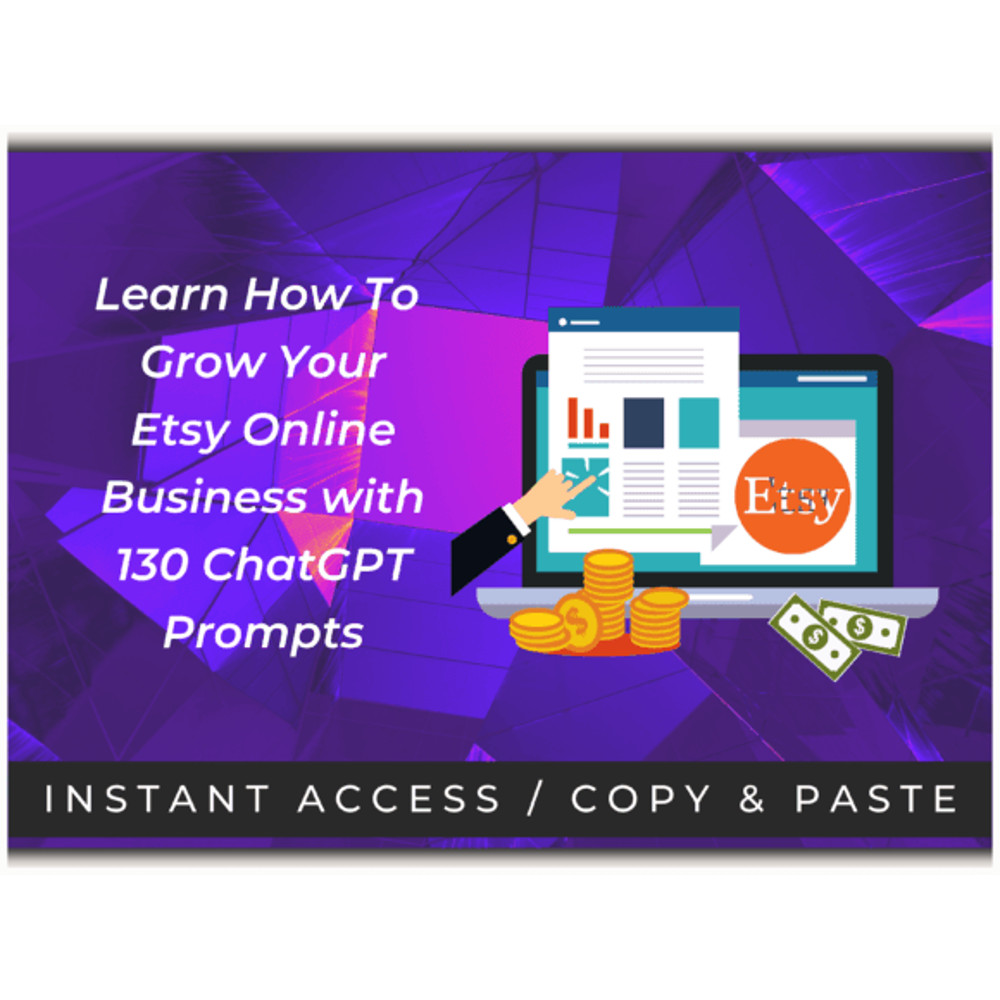 130 ChatGPT Prompts For Etsy Success 1
