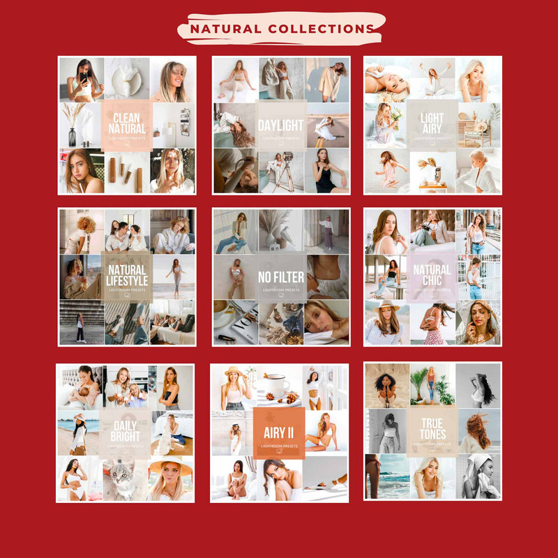 Lightroom Presets 1700 Mobile Desktop 170 PACKS BUNDLE 9