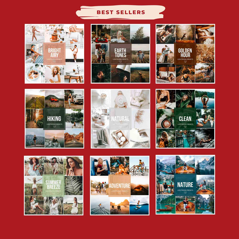 INFLUENCER MUSTHAVE 470 Lightroom Presets 300 Packs Bonus 2