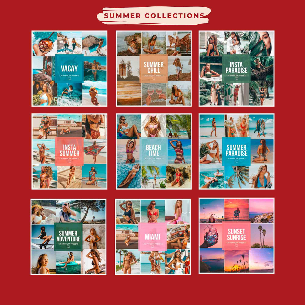 INFLUENCER MUSTHAVE 470 Lightroom Presets 300 Packs Bonus 3