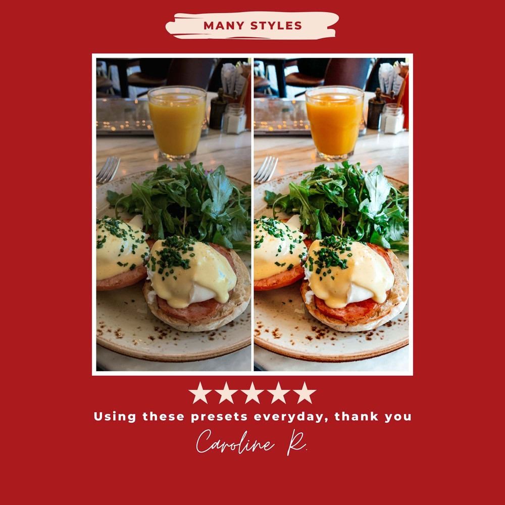 INFLUENCER MUSTHAVE 470 Lightroom Presets 300 Packs Bonus 14
