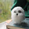 polar owl figurine