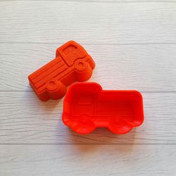 truck bath bomb mold stl file for 3d printing