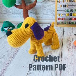 Crochet Pattern Loula puppy. PDF file
