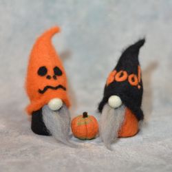 Halloween gnomes/Fall gnomes/Holiday gnomes/Black and orange gnomes