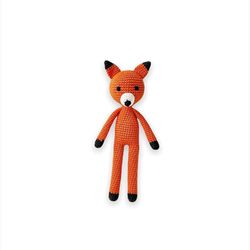 Crochet fox pattern, Amigurumi pattern, Crochet patterns, Crochet animals