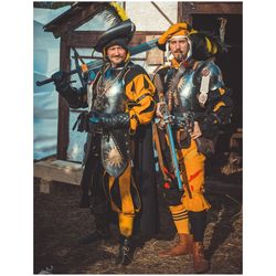freeguild handgunner warhammer inspired averland cosplay armor age of sigmar wfb - made to order - custom commissions -